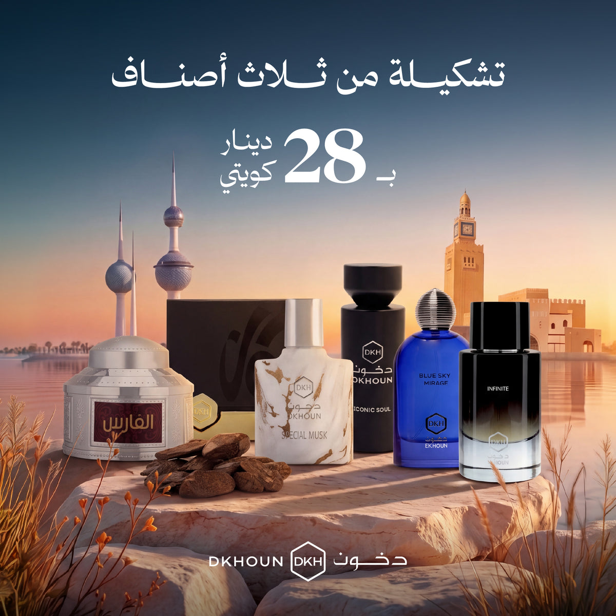 ثـلاثـة اصنـاف بـ28 دينــار